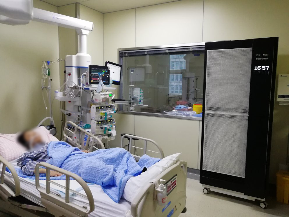 mais recente caso da empresa sobre Hospital de Ruijin de Shanghai Jiao Tong University